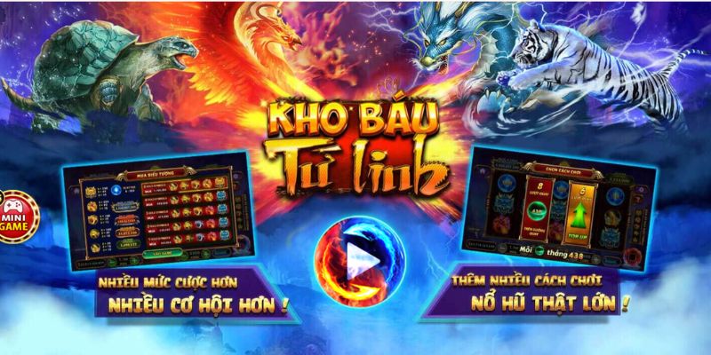 Khám phá nổ hũ Kho Báu Tứ Linh cực hot tại V9Bet 2026 1 no hu kho bau tu linh